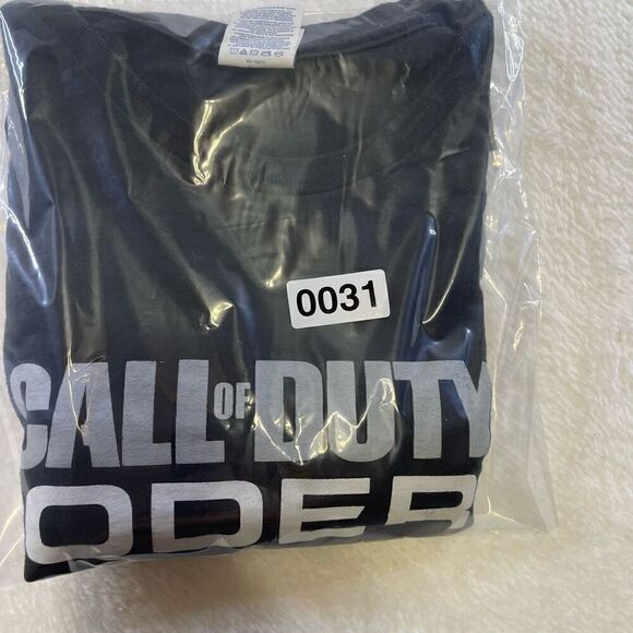 Large Black GameStop Modern Warfare Call of Duty T Shirt October 25 Promo - Picture 15 of 15